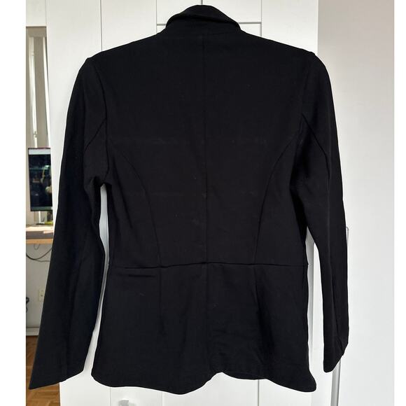 Quince Women's Black Ultra Stretch Ponte Blazer, Size XS, EUC - Picture 2 of 4